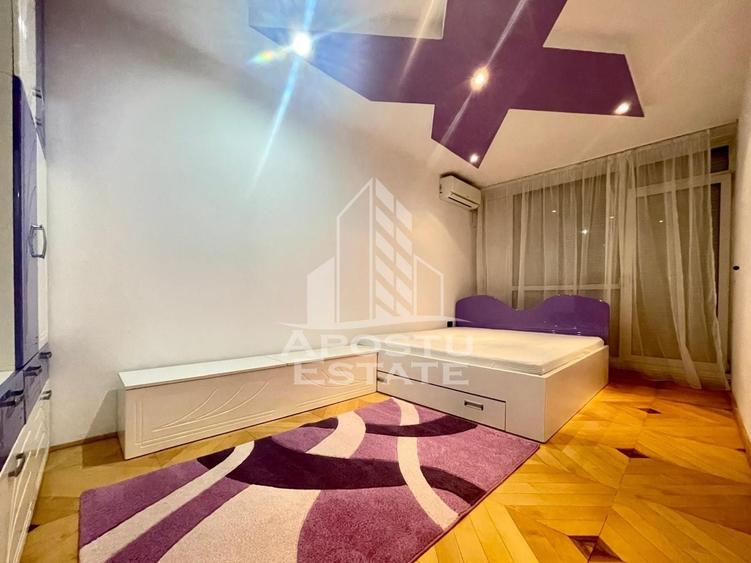 Apartament cu 3 camere decomandat, mobilat în UTA