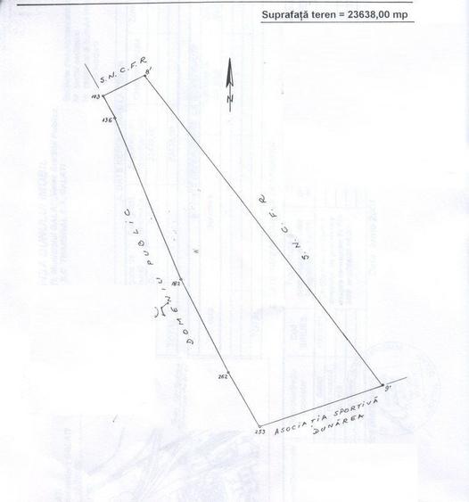 Teren Construcții intravilan de 23638 mp, în Central