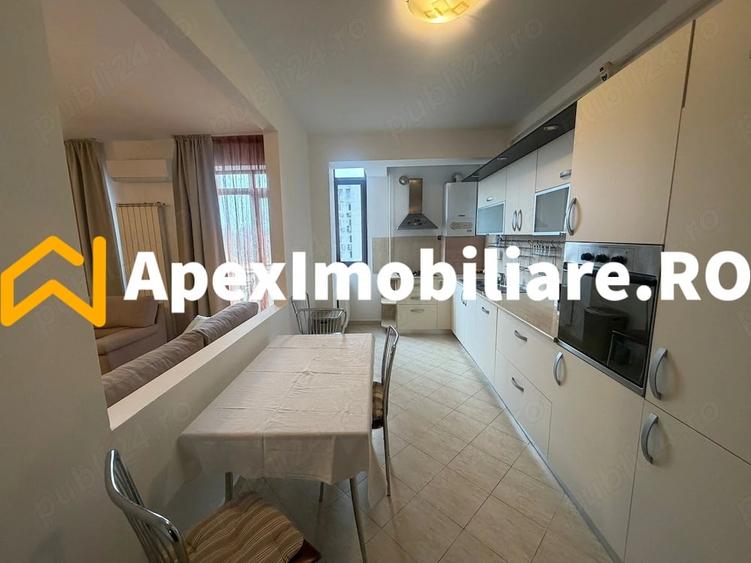 Apartament cu 3 camere decomandat, mobilat în Herăstrău