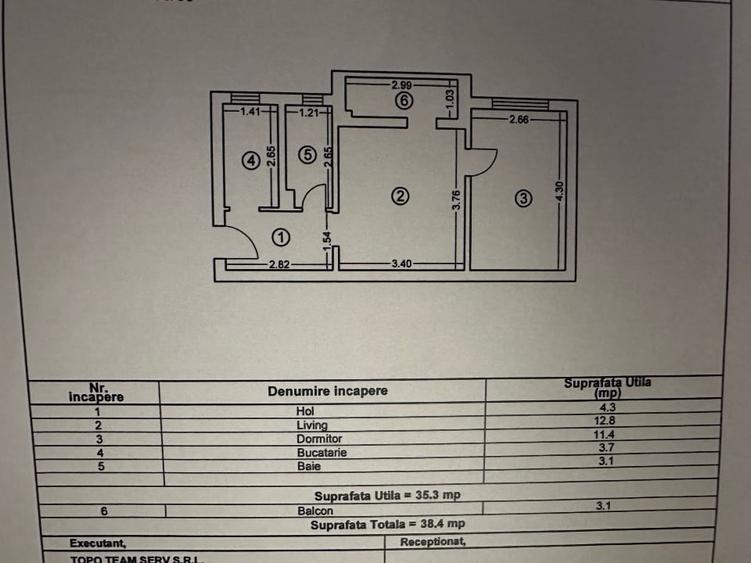 Apartament cu 2 camere semidecomandat, mobilat în Tomis Nord
