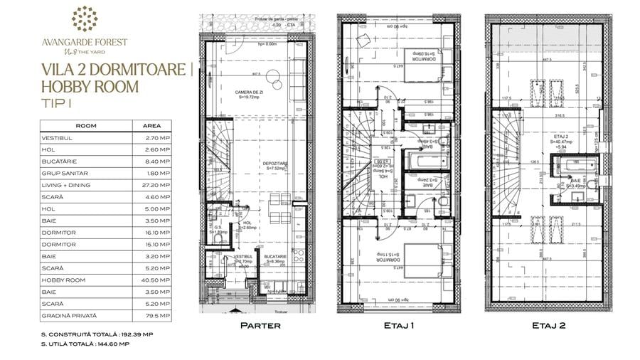 Vilă 4 camere | Finalizată | 144mp utili | Curte 80mp | AVANGARDE FOREST - 10