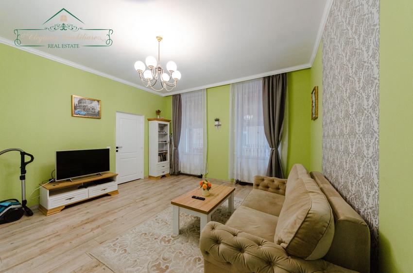 Apartament cu 2 camere semidecomandat, mobilat în Ultracentral