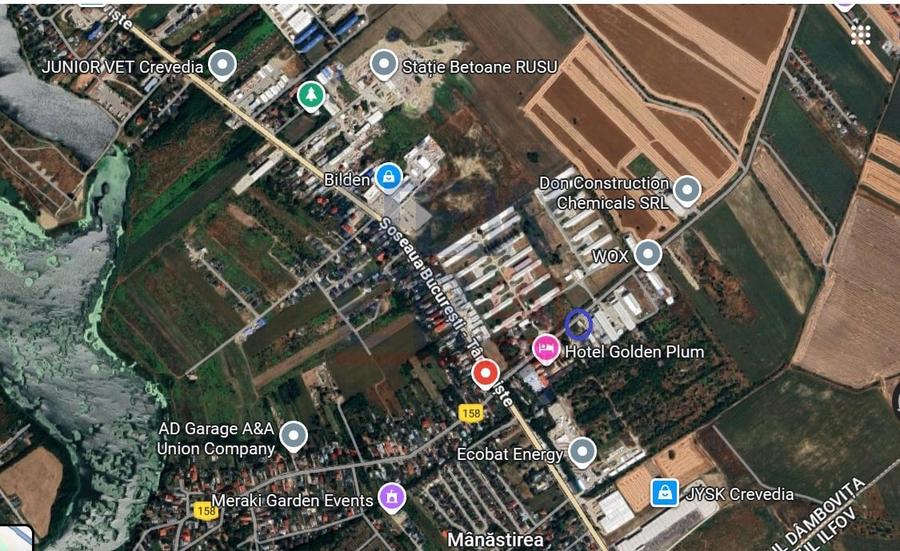 Spațiu industrial, de 1,574 mp, în Crevedia