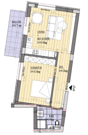 STUDIO | 51.65mp | Finisaje la alegere | P+3 | Comision 0% - 15
