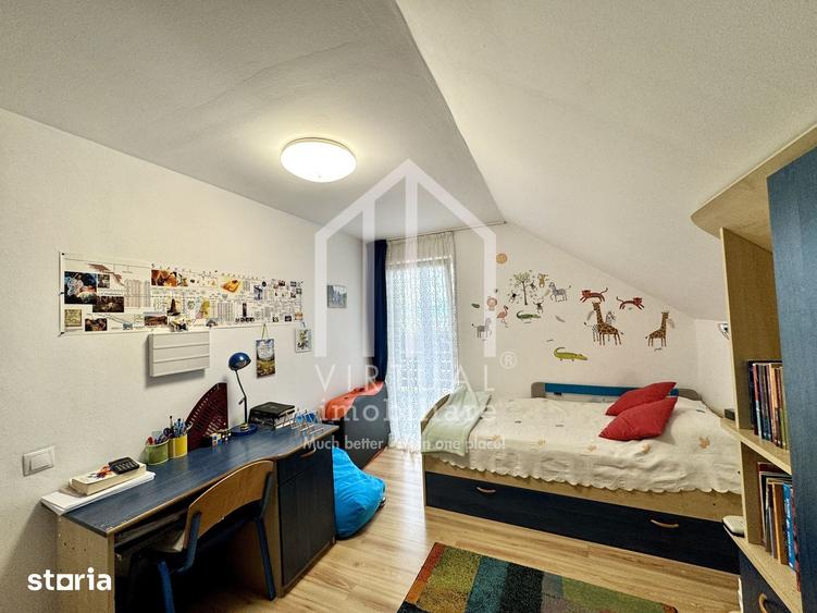 Casa cu 5 camere, 460mp teren, mobilata si utilata, demisol, Cristian - 3