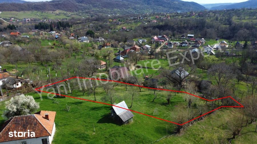 Teren de 3011 mp, în Bradu