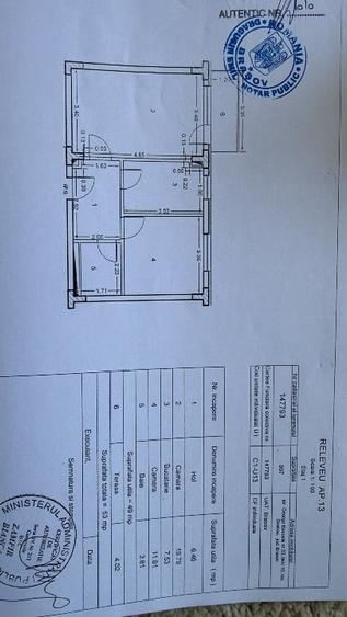 Apartament cu 2 camere decomandat, mobilat în Tractorul