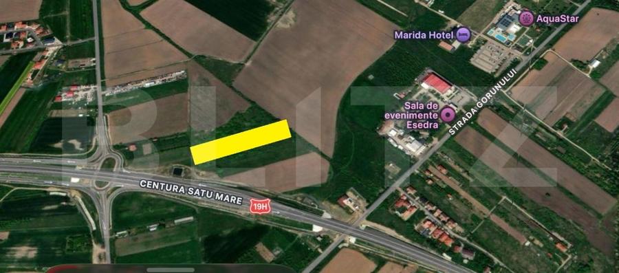 Teren agricol extravilan de 6500 mp, în Nord-Vest