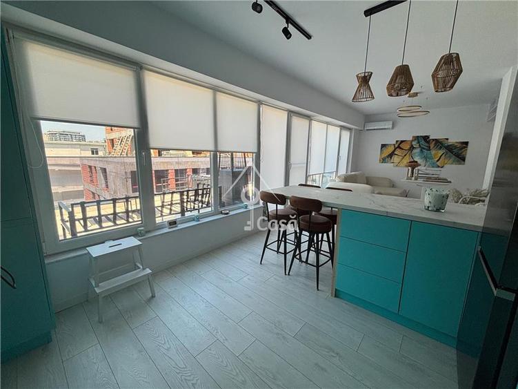 Apartament cu 2 camere decomandat, mobilat în Timpuri Noi