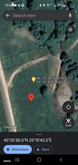 Teren de 2000 mp, în Plaiul Foii