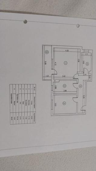 Apartament cu 2 camere decomandat, mobilat în Central