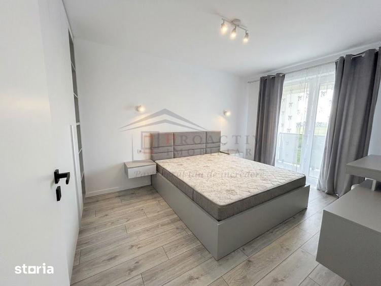 Apartament cu 2 camere semidecomandat, mobilat în Obcini