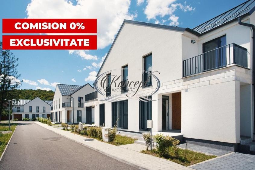 Duplex cu 4 camere cu Canalizare în Gilău