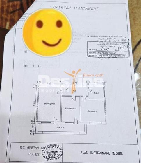 Apartament cu 2 camere decomandat în B-dul București