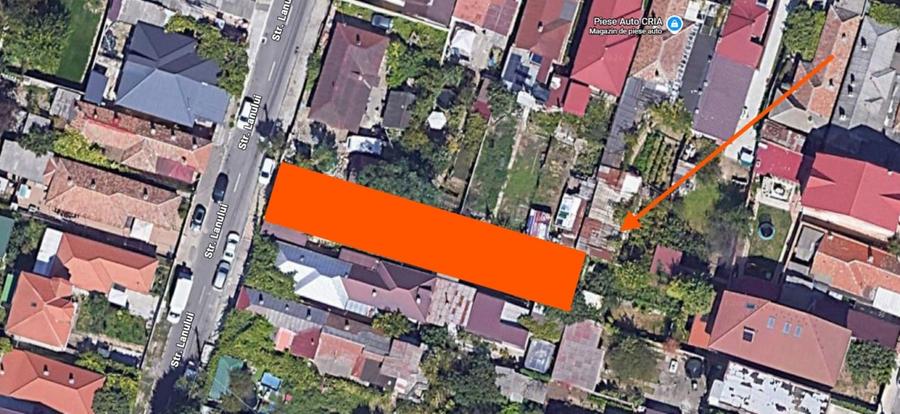 Teren Construcții intravilan de 452 mp, în Km 5
