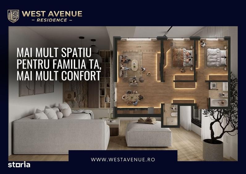 Apartament cu 3 camere în Militari