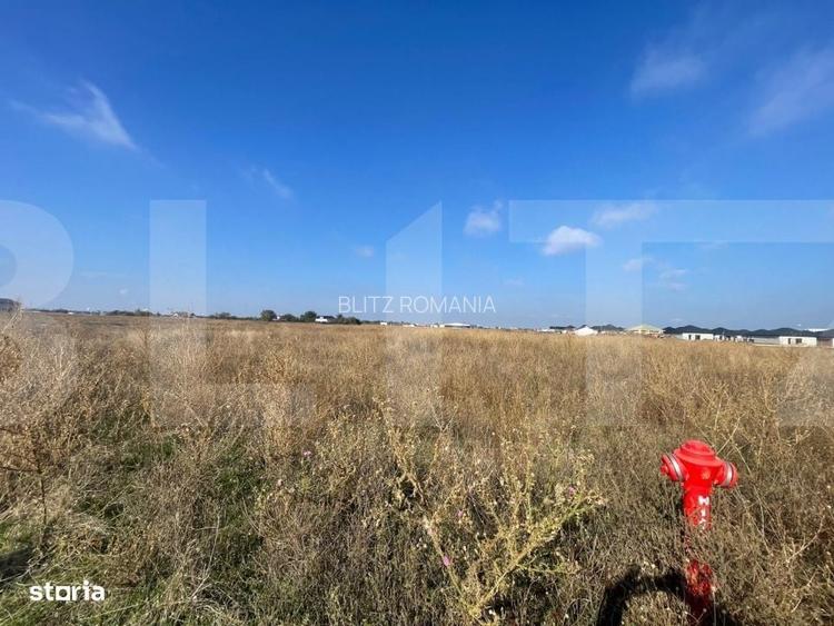 Teren intravilan de vanzare in Carcea, 27.236 mp, front stradal 80 ml