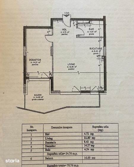 Apartament cu 2 camere, mobilat în Gheorgheni — fotografia 1