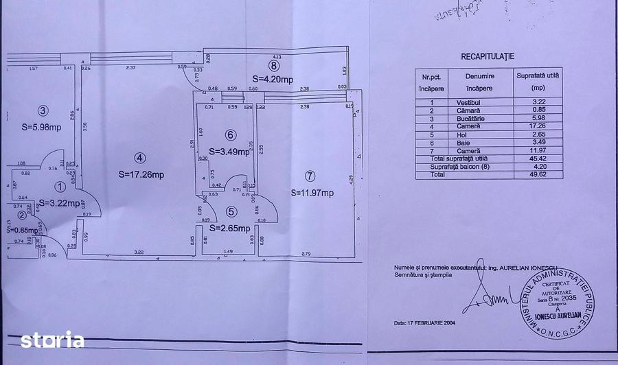 Apartament cu 2 camere decomandat, mobilat în Drumul Taberei