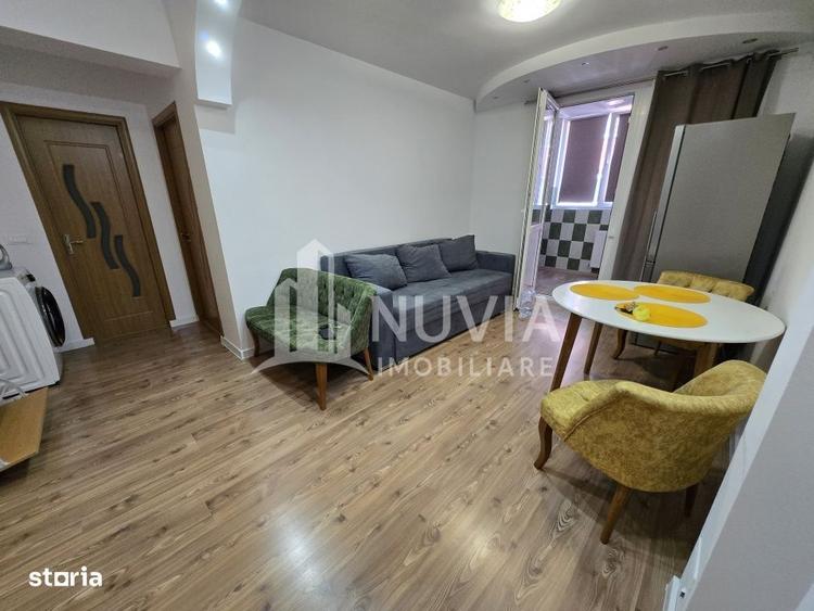 Apartament cu 3 camere decomandat, mobilat în Central