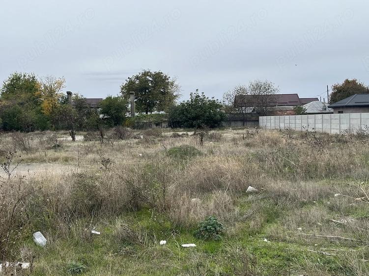 Teren de 2500 mp, în Mircea-Vodă