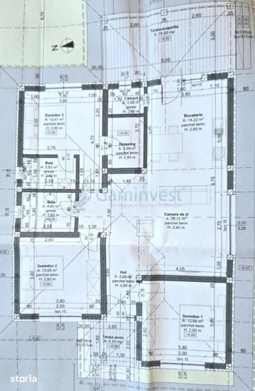 Casa la rosu de vanzare in Santandrei, langa Oradea,Gaminvest,V4704A - 2