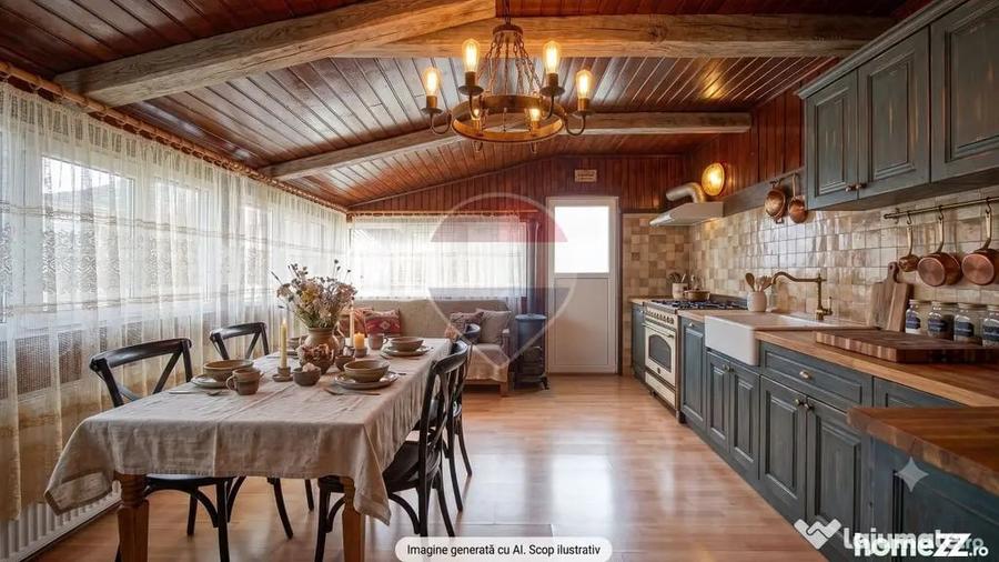 Casă cu 8 camere cu Teren 485 Mp în Central