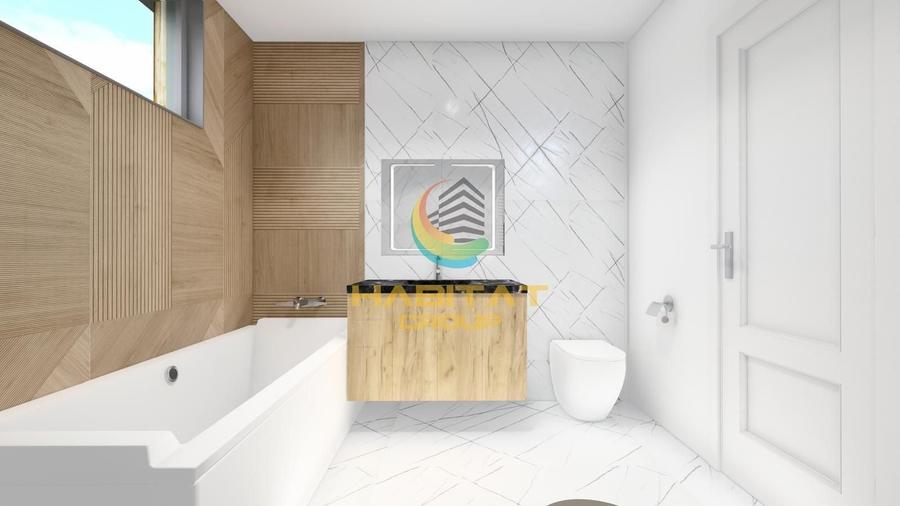 Duplex cu 6 camere cu Canalizare în Est