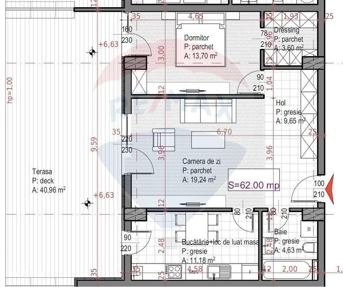 Apartament modern 2 camere | Terasa 40 mp | Soporului - 3