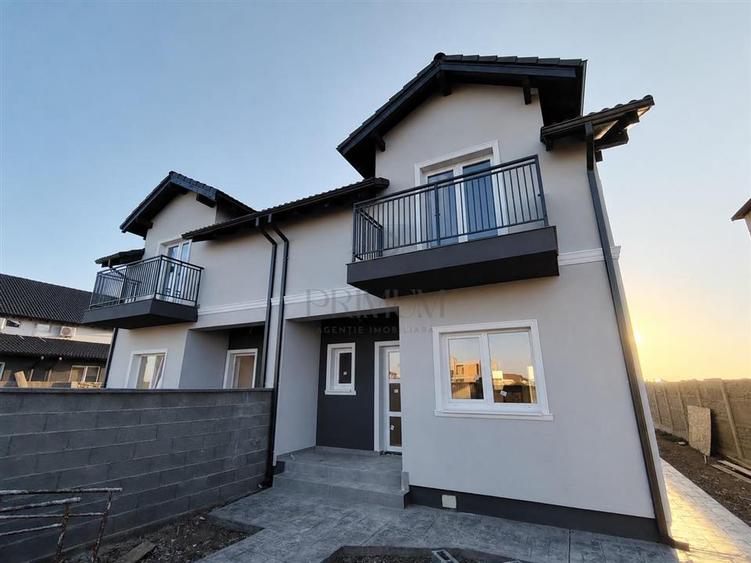 Duplex cu 4 camere cu Teren 380 Mp în Moșnița Nouă