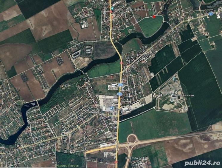 Teren de 1472 mp, în Balotești