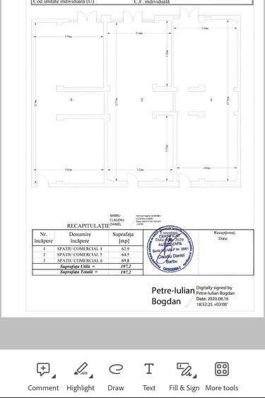 Spațiu comercial, de 200 mp, în Roșu