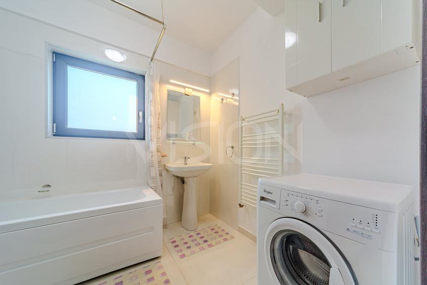 Apartament cu 2 camere semidecomandat, mobilat în Plopilor