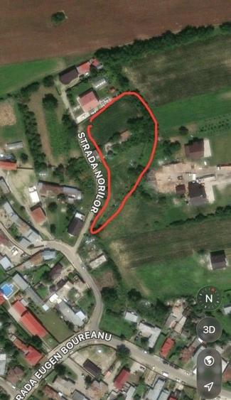 Teren Construcții intravilan de 1300 mp, în Palanca