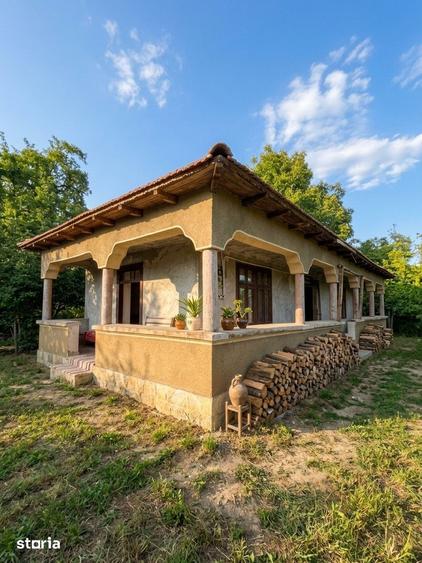 Casă cu 3 camere cu Teren 1900 Mp în Comana