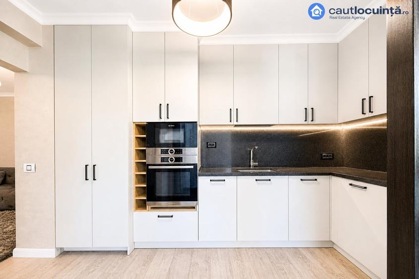 Apartament cu 2 camere, mobilat în Bucureștii Noi