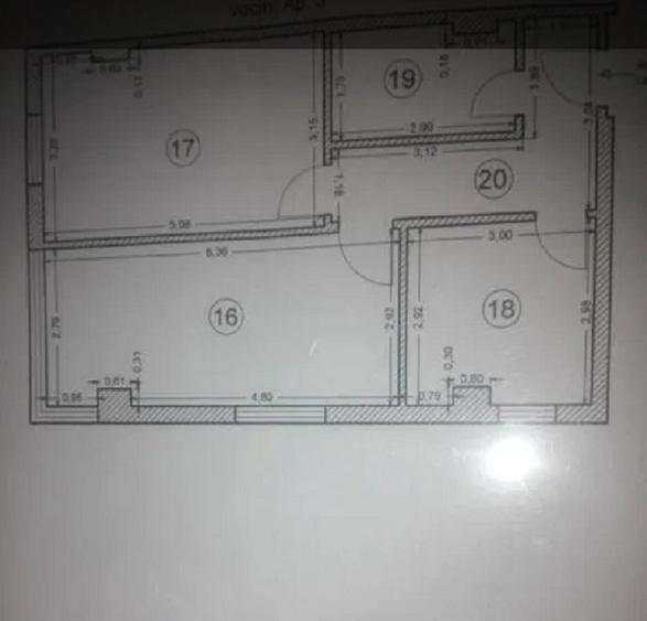 Apartament cu 2 camere decomandat în Primo