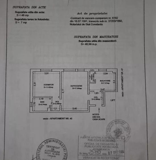 APARTAMENT 2 CAMERE | ZONA TOMIS 2 | SPITALUL JUDETEAN - 11