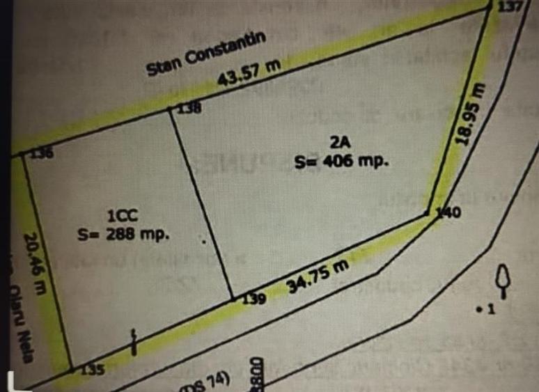 Teren intravilan de 700 mp, în Izvorani