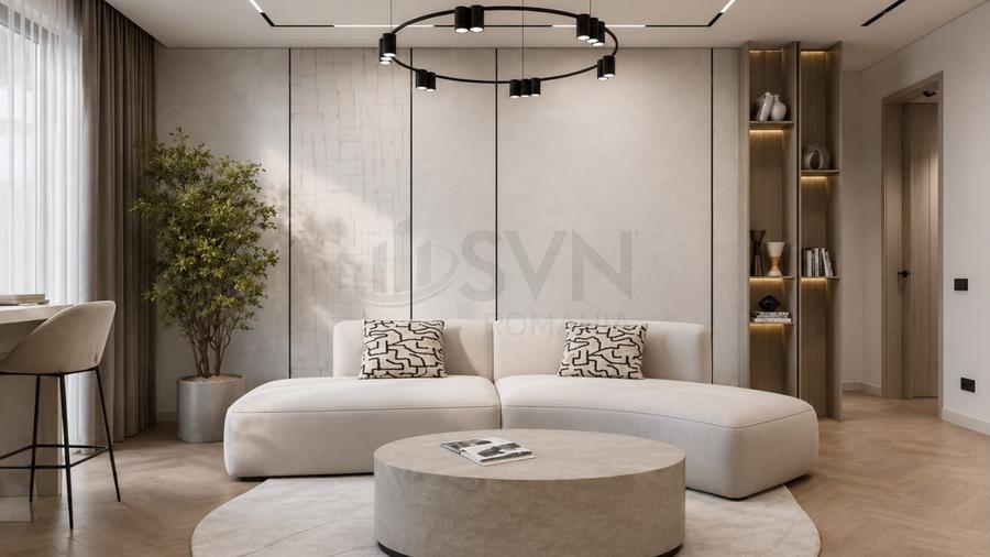 Apartament cu 2 camere semidecomandat în Pipera