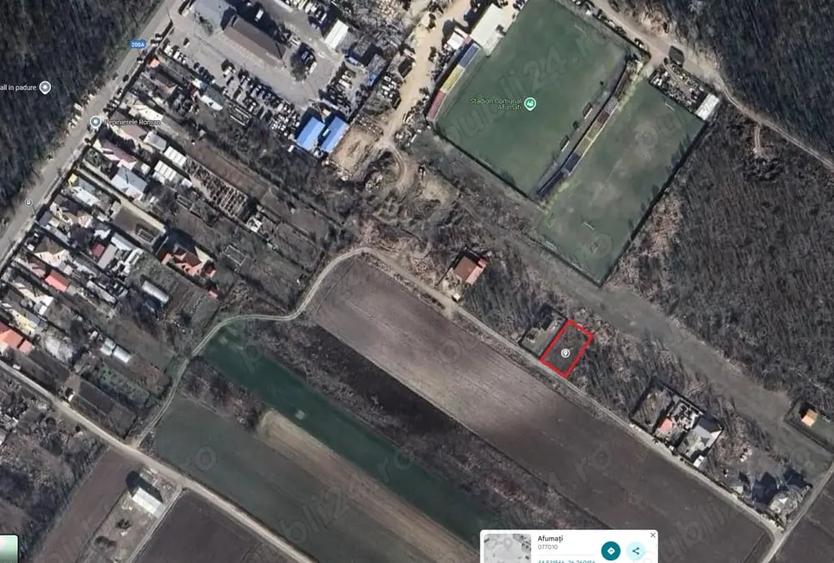 Teren de 500 mp, în Afumați