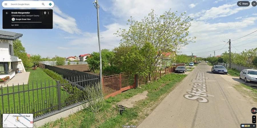 Teren de 1991 mp, în Cătămărești