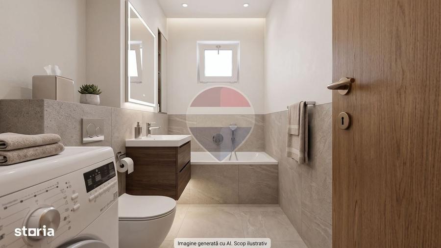Apartament cu 3 camere în Nord