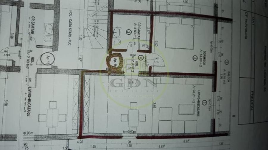 Apartament cu 2 camere decomandat, mobilat în Cioplea
