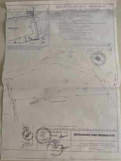 Teren de 4200 mp, în Gorgota