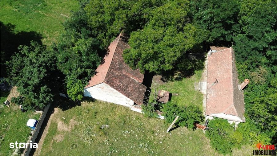 Casă cu 2 camere cu Teren 499 Mp în Tărlungeni