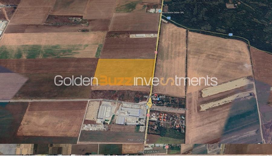 Teren Construcții extravilan de 130000 mp, în Ariceștii Rahtivani