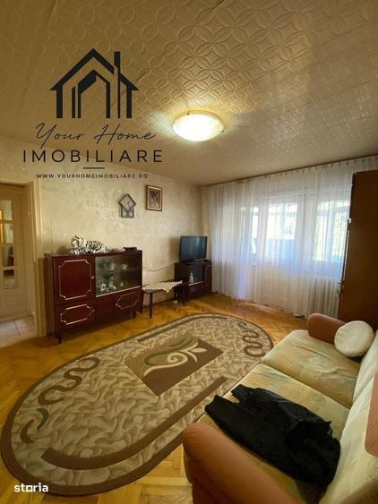 Apartament cu 3 camere semidecomandat în Central