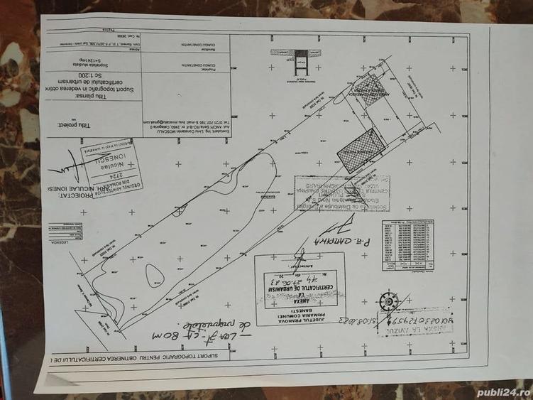 Teren de 1241 mp, în Urleta