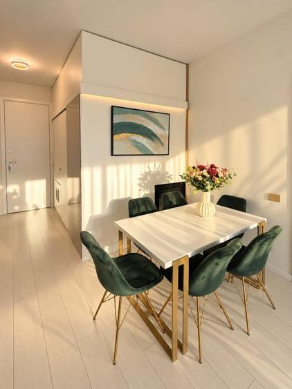 Apartament cu 2 camere semidecomandat, mobilat în Herăstrău
